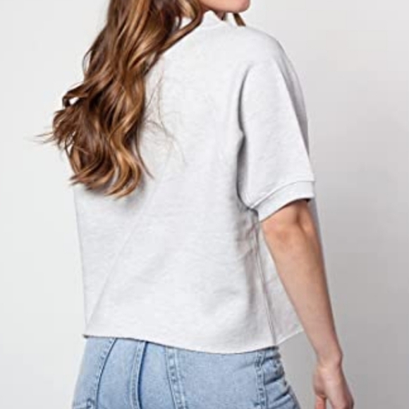 Chicka-d North Carolina State Wolfpack Ash Grey Bayside Crew Size S - Picture 4 of 8